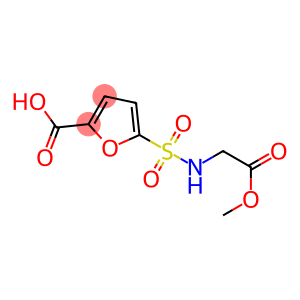 5-[(2-methoxy-2-oxoethyl)sulfamoyl]furan-2-carboxylic acid