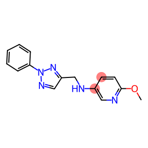 6-methoxy-N-[(2-phenyl-2H-1,2,3-triazol-4-yl)methyl]pyridin-3-amine