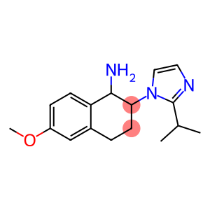 6-methoxy-2-[2-(propan-2-yl)-1H-imidazol-1-yl]-1,2,3,4-tetrahydronaphthalen-1-amine