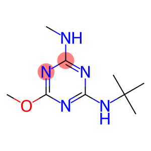 2-METHOXY-4-METHYLAMINO-6-TERT-BUTYLAMINO-S-TRIAZINE