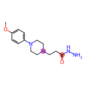 3-[4-(4-METHOXYPHENYL)PIPERAZIN-1-YL]PROPANOHYDRAZIDE