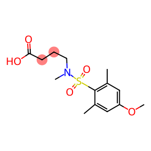 4-{[(4-METHOXY-2,6-DIMETHYLPHENYL)SULFONYL](METHYL)AMINO}BUTANOIC ACID