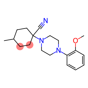 1-[4-(2-METHOXYPHENYL)PIPERAZIN-1-YL]-4-METHYLCYCLOHEXANECARBONITRILE