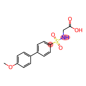 2-([(4'-METHOXY[1,1'-BIPHENYL]-4-YL)SULFONYL]AMINO)ACETIC ACID