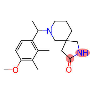 7-[1-(4-METHOXY-2,3-DIMETHYLPHENYL)ETHYL]-2,7-DIAZASPIRO[4.5]DECAN-3-ONE