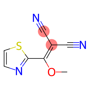 [methoxy(1,3-thiazol-2-yl)methylidene]propanedinitrile