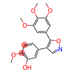 2-methoxy-5-(5-(3,4,5-trimethoxyphenyl)isoxazol-4-yl)phenol