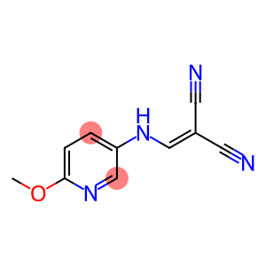 (((6-METHOXY-3-PYRIDYL)AMINO)METHYLENE)METHANE-1,1-DICARBONITRILE