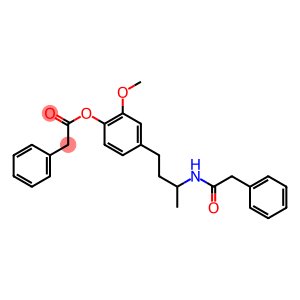 2-methoxy-4-{3-[(2-phenylacetyl)amino]butyl}phenyl 2-phenylacetate