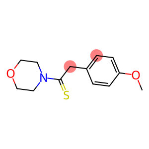 4-[2-(4-METHOXYPHENYL)ETHANETHIOYL]MORPHOLINE