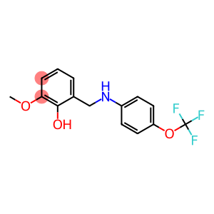 2-methoxy-6-{[4-(trifluoromethoxy)anilino]methyl}benzenol