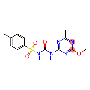 2-methoxy-4-methyl-6-[({[(4-methylphenyl)sulfonyl]amino}carbonyl)amino]-1,3,5-triazine