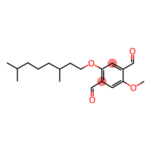 2-METHOXY-5-(3',7'-DIMETHYLOCTYLOXY)TEREPHTHALALDEHYDE