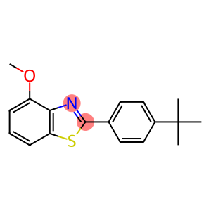 4-methoxy-2-(4-t-butylphenyl)benzothiazole