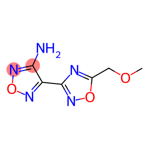 4-[5-(METHOXYMETHYL)-1,2,4-OXADIAZOL-3-YL]-1,2,5-OXADIAZOL-3-AMINE