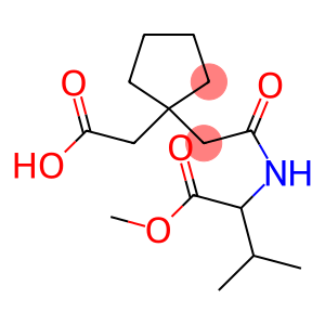 [1-(2-([1-(METHOXYCARBONYL)-2-METHYLPROPYL]AMINO)-2-OXOETHYL)CYCLOPENTYL]ACETIC ACID