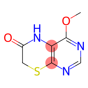 4-methoxy-5H-pyrimido[4,5-b][1,4]thiazin-6(7H)-one