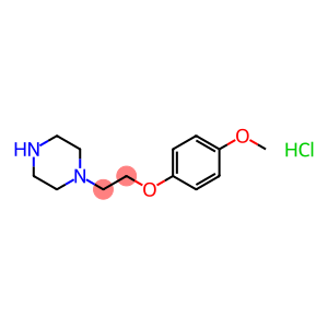 1-[2-(4-methoxyphenoxy)ethyl]piperazine hydrachloride