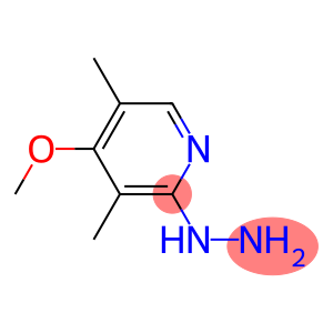 1-(4-methoxy-3,5-dimethylpyridin-2-yl)hydrazine