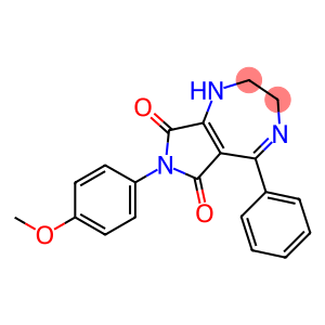 7-(4-methoxyphenyl)-5-phenyl-1,2,3,6,7,8-hexahydropyrrolo[3,4-e][1,4]diazepine-6,8-dione