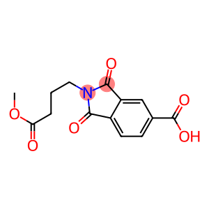 2-(4-METHOXY-4-OXOBUTYL)-1,3-DIOXOISOINDOLINE-5-CARBOXYLIC ACID