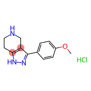 3-(4-methoxyphenyl)-4,5,6,7-tetrahydro-1H-pyrazolo[4,3-c]pyridine hydrochloride