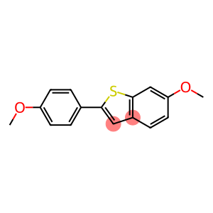 2[4-MethoxyPhenyl]6-MethoxyBenzothiophene