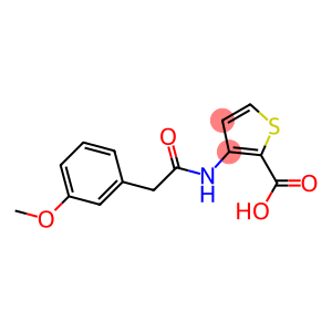 3-[2-(3-methoxyphenyl)acetamido]thiophene-2-carboxylic acid