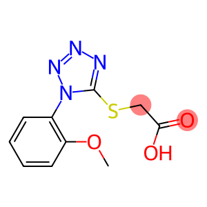 2-{[1-(2-methoxyphenyl)-1H-1,2,3,4-tetrazol-5-yl]sulfanyl}acetic acid