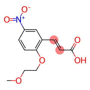 3-[2-(2-methoxyethoxy)-5-nitrophenyl]prop-2-enoic acid