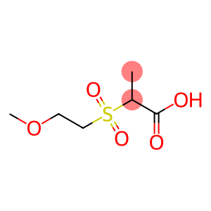 2-[(2-methoxyethyl)sulfonyl]propanoic acid