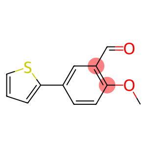 2-methoxy-5-thien-2-ylbenzaldehyde