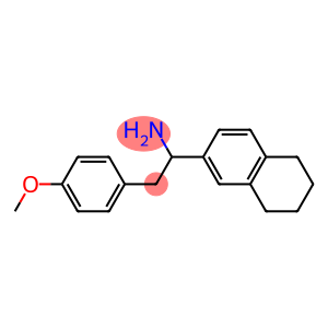 2-(4-methoxyphenyl)-1-(5,6,7,8-tetrahydronaphthalen-2-yl)ethan-1-amine