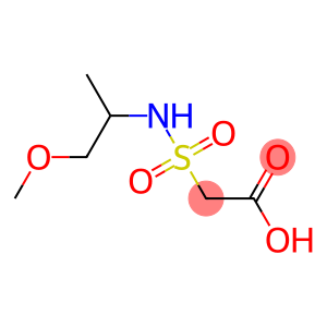 2-[(1-methoxypropan-2-yl)sulfamoyl]acetic acid