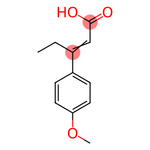 3-(4-methoxyphenyl)pent-2-enoic acid