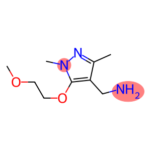 [5-(2-methoxyethoxy)-1,3-dimethyl-1H-pyrazol-4-yl]methanamine