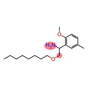 1-(2-methoxy-5-methylphenyl)-2-(octyloxy)ethan-1-amine