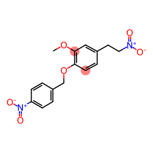 1-(3-METHOXY-4-(P-NITROBENZYLOXY)PHENYL)-2-NITROETHANE