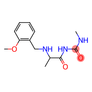 1-(2-{[(2-methoxyphenyl)methyl]amino}propanoyl)-3-methylurea