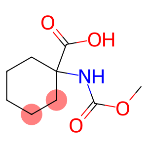 1-[(methoxycarbonyl)amino]cyclohexane-1-carboxylic acid