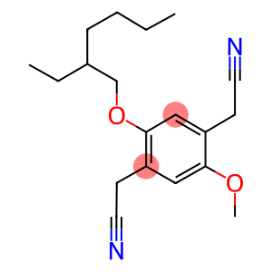 2-METHOXY-5-(2'-ETHYLHEXYLOXY)BENZENE-1,4-DIACETONITRILE