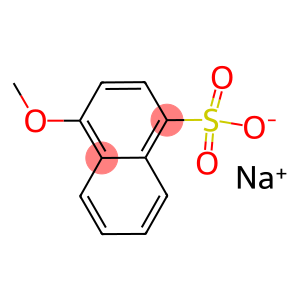 4-METHOXY-NAPHTHALENE-1-SULFONIC ACID ANION SODIUM SALT