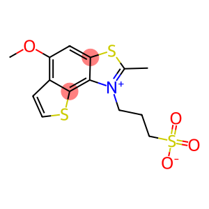 3-(5-METHOXY-2-METHYLTHIENO[2,3-E][1,3]BENZOTHIAZOL-1-IUM-1-YL)PROPANE-1-SULFONATE