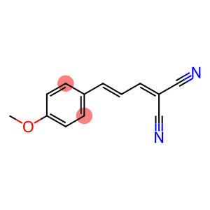 (3-(4-METHOXYPHENYL)PROP-2-ENYLIDENE)METHANE-1,1-DICARBONITRILE