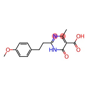 2-[2-(4-methoxyphenyl)ethyl]-4-methyl-6-oxo-1,6-dihydropyrimidine-5-carboxylic acid