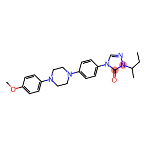 4-[4-[4-(4-Methoxyphenyl)piperazin-1-yl]phenyl]-2-[(1RS)-1-methylpropyl]-2,4-dihydro-3H-1,2,4-triazol-3-one