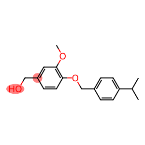 (3-methoxy-4-{[4-(propan-2-yl)phenyl]methoxy}phenyl)methanol