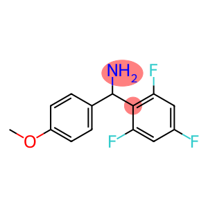 (4-methoxyphenyl)(2,4,6-trifluorophenyl)methanamine