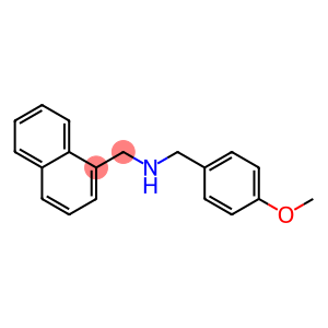 [(4-methoxyphenyl)methyl](naphthalen-1-ylmethyl)amine