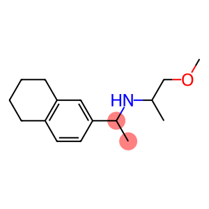 (1-methoxypropan-2-yl)[1-(5,6,7,8-tetrahydronaphthalen-2-yl)ethyl]amine